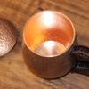 Vintage Pure Copper Cup,Coffee Mug Engraving Hammer Texture Woven Handle 500 ml Moscow Mule Tumbler Mug,Tea Water Cup Tableware