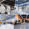 100W LED High Bay High IP66 Daylight White Ceiling Light for Indoor and Outdoor Suitable for Work Parking Factory Parking and 3M Light, Brightness,