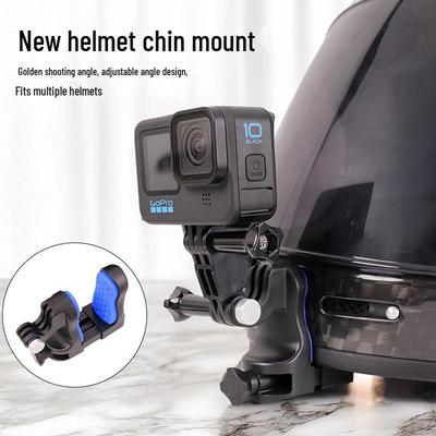 GoPro Fahrradhelm Kinnhalterung für Insta360 Schnellwechselbasis