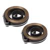 2 Pcs Drill Press Spring Chromed Steel Universal Quill Feed Return Coil Spring for Drilling Milling Machine