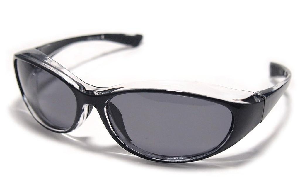 Polarized Sunglasses with Glare Reduction and Nose Pads for Outdoor and Driving 28021 [Nandemoya Honpo] Activities, Fishing, / (Smoke)