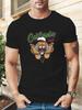California Skate Tiger Graphic T-shirt - Comfortable Round Neck