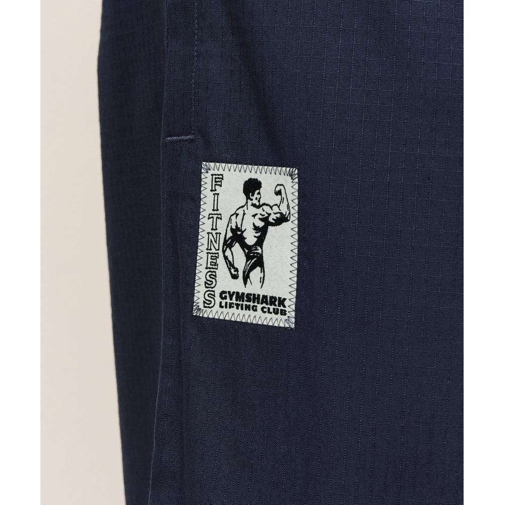 Gymshark Straight Leg Pumper Pants Heavy Blue A4b8b Uctn