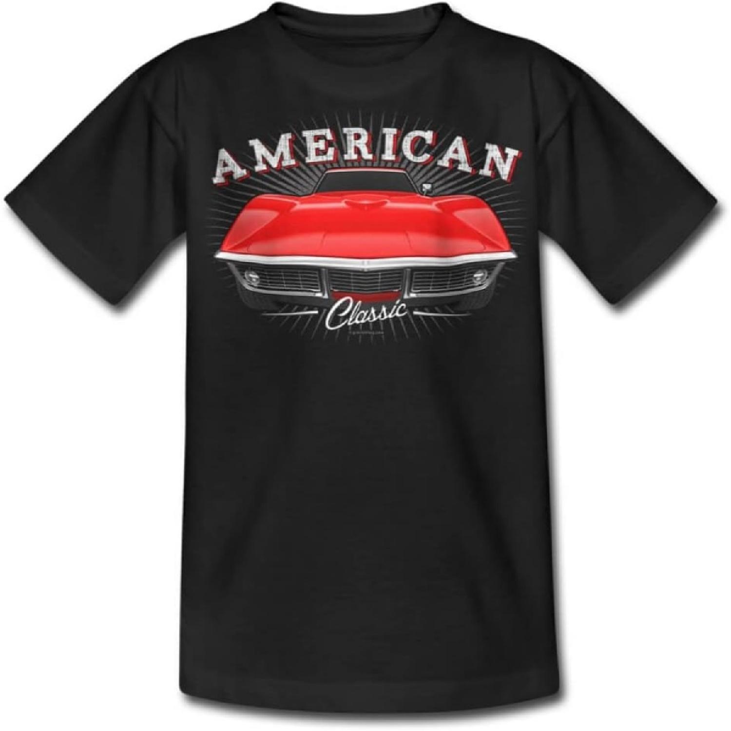 GTO Clothing Children s 1968 Corvette American Muscle Car T-Shirt XXXXXL разноцветный