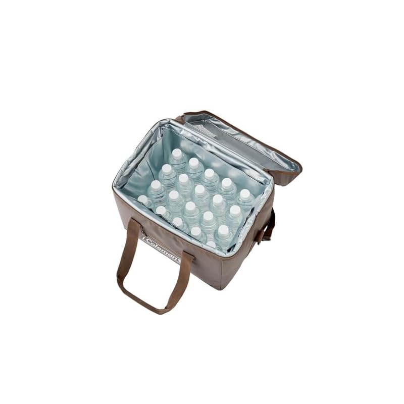 Coleman Ultimate Ice Cooler II 25L Cooler Box - Keeps Contents Cool for Approximately 42 Hours - Olive - Ideal for Outdoor Activities, Camping,