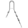 Pool Ladder for Semi Inground Pools 172 X 106 Cm 3 Step