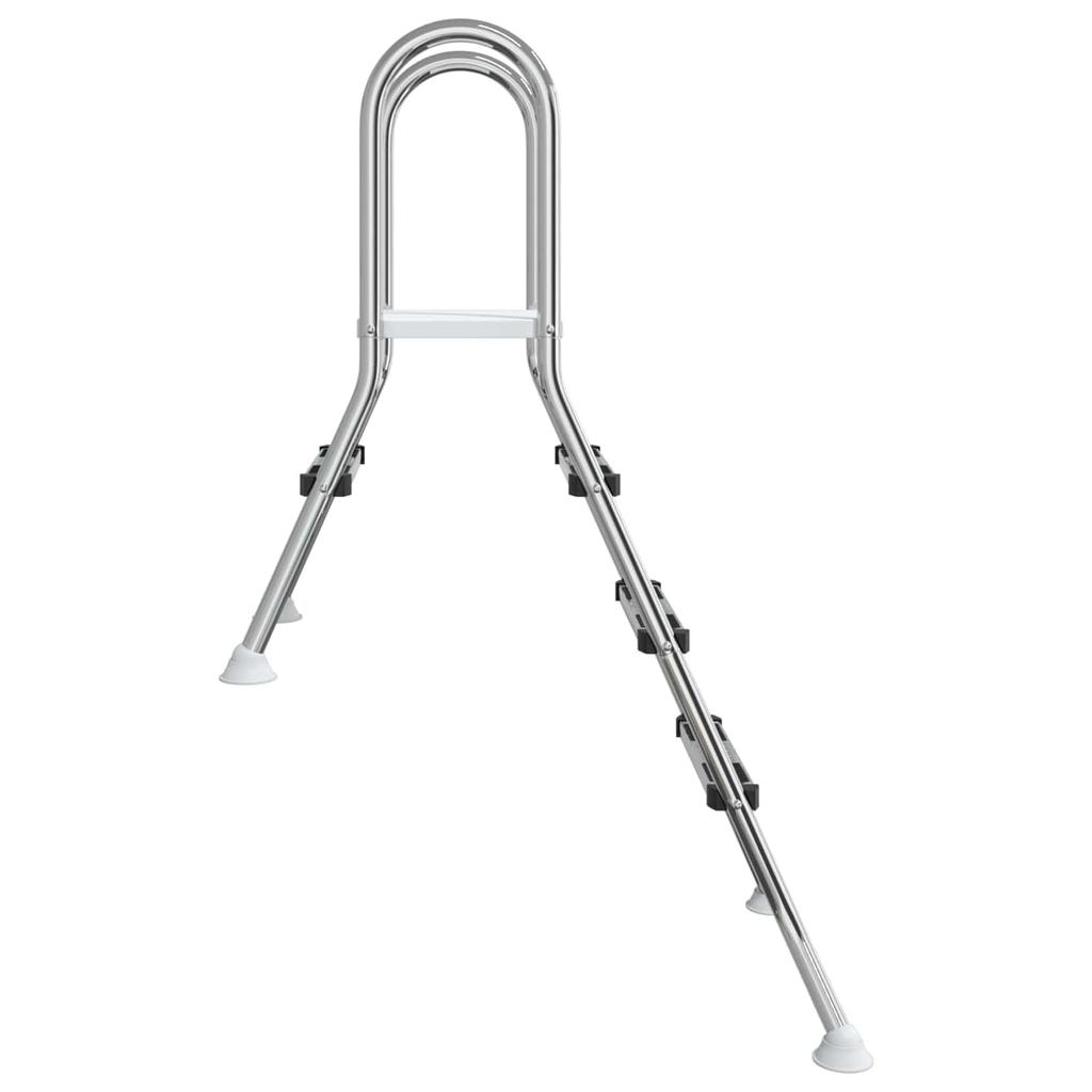 Pool Ladder for Semi Inground Pools 172 X 106 Cm 3 Step