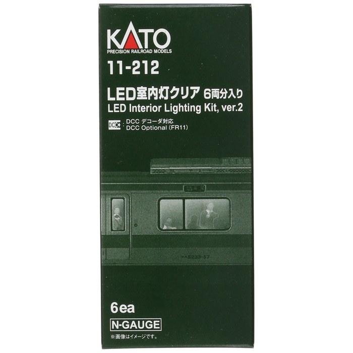 KATO N Gauge LED Interior Light Clear 6-Piece Set 11-212 Model Railroad Supplies