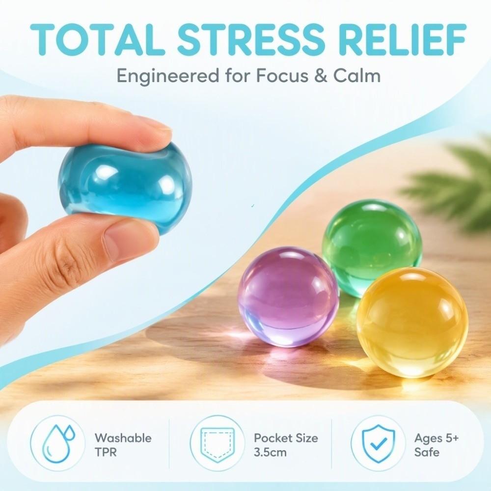 3.5cm Fidget Squishy Toy Sensory Fidget TPR Fidget Toy Children Gifts