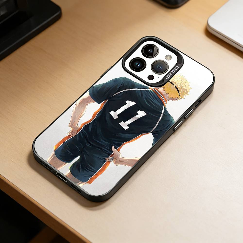 T-Tsukishima K-Kei Phone Case For iPhone 17,16,15,14,13,12,11 Plus,Pro Max,XS,Colorful Silver Black Cover
