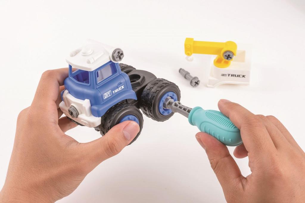 Jozen First Assembly Series Working Vehicles Large Collection Set JYCC008-BYRY