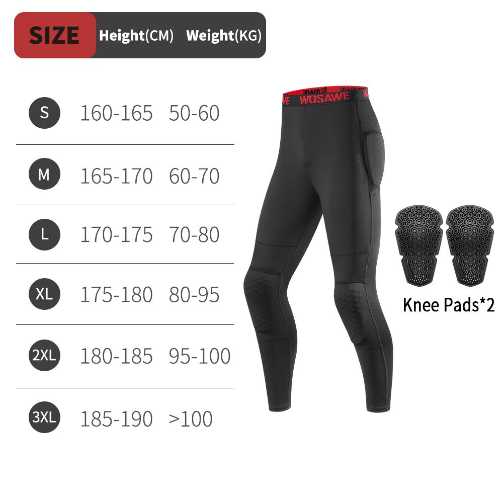 WOSAWE Summer Motorcycle Racing Pants Men s Motocross Off-Road Pants Black Mountain Bike Cycling Moto Pants S