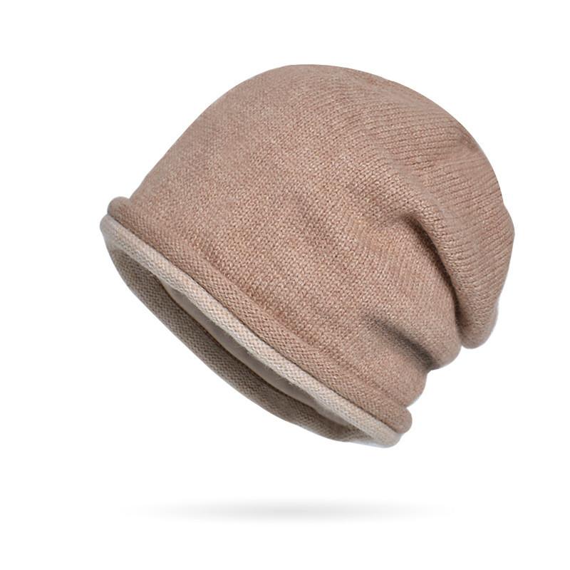 Knitted Winter Hat For Women With Windproof And Breathable Acrylic Material