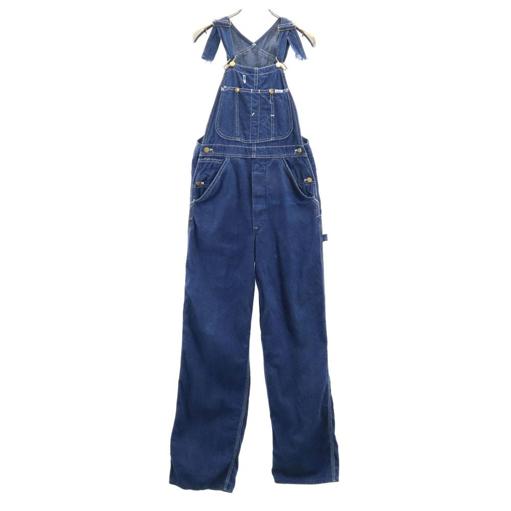 Lee 80s Made in USA Vintage denim Overall Button fly Men's Used