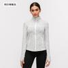 Autumn and Winter New Yoga Sports Jacket Women's Elastic Running Fitness Yoga Clothes Long Sleeves Top Jacket