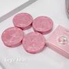 Dimensional 3D Relief Fog Color Powder Blusher Naturally Tender And Delicate Makeup Holding Puff Color Female Rouge Powder Blusher Cream