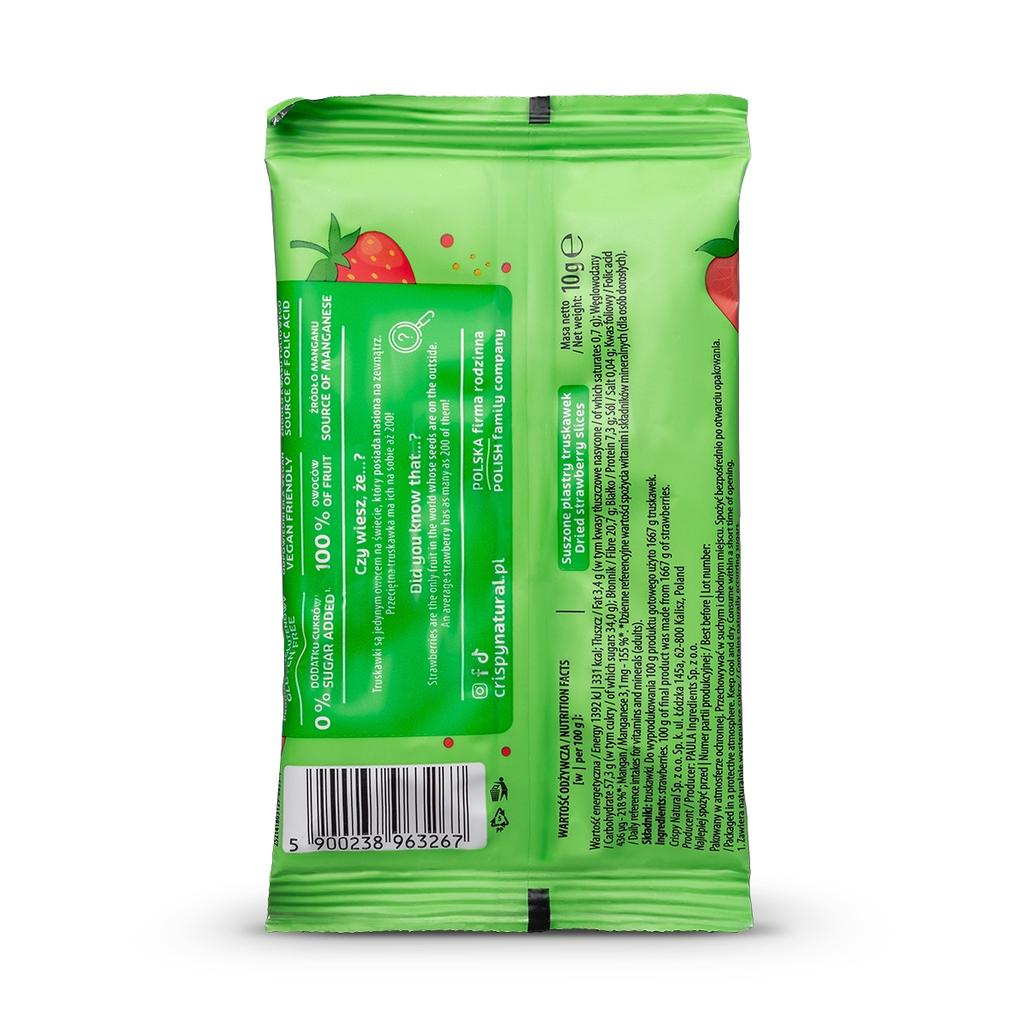 Strawberries Dried Chips Crispy Natural Strawberry Chips 10g