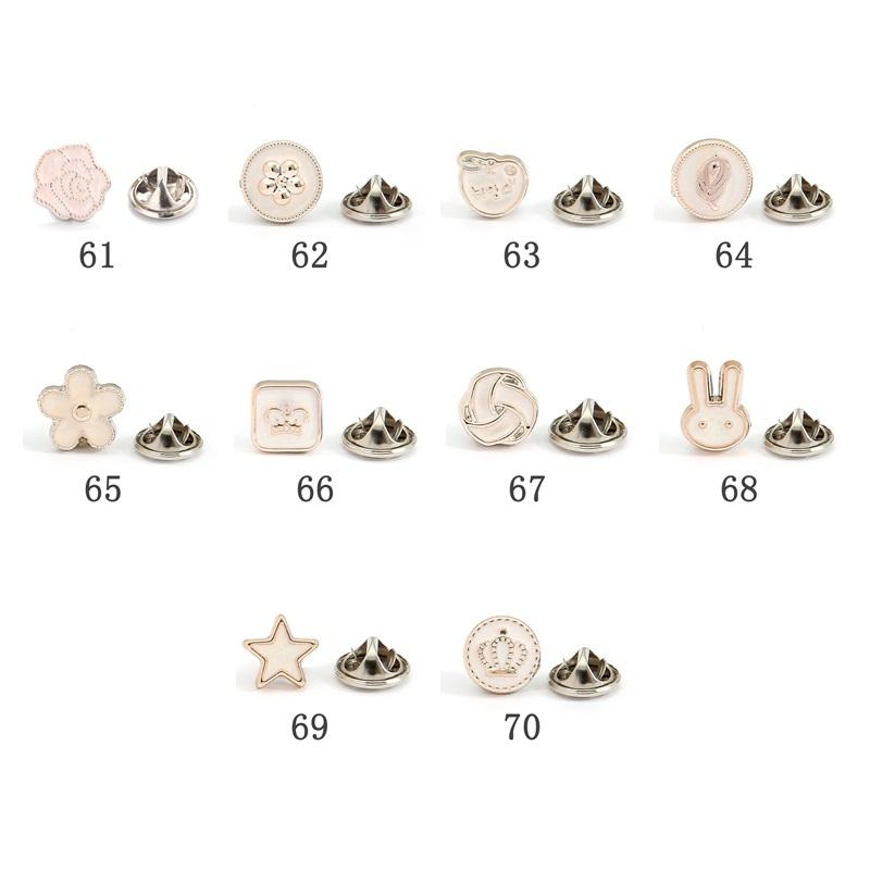 

10 шт., брошь на пуговицах с жемчугом и стразами, предотвращает случайное воздействие, пуговицы, броши, булавки, значок, запонки, пуговицы рубашки