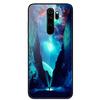 For Xiaomi Redmi Note 8 Pro Case Tempered Glass Fashion Lovely Phone Cases for Redmi Note 8 8T Note8 8Pro Back Cover Funda Coque