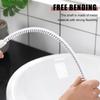 1/2 Sewer Sink Cleaning Brush Household Kitchen Bathroom Flexible Hair Cleaner Used for Collecting Cleaning Hair In Household Se