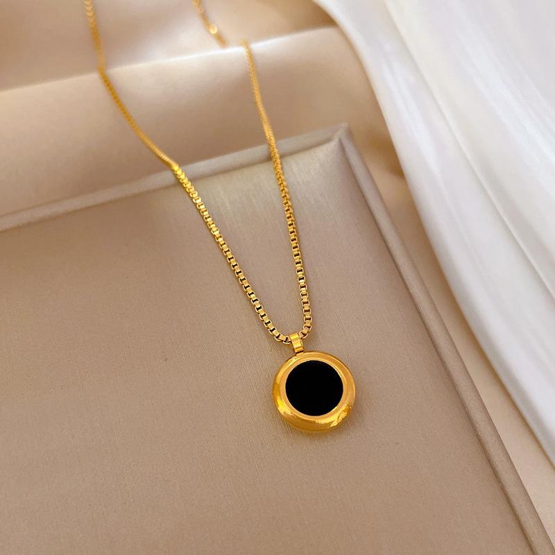 Кольцо с рябчиком Минималистичный ветряной очаг Натуральное золотое ожерелье Женская цепочка на ключицу с украшением