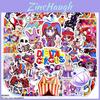 Premium Digital Circus Cartoon Stickers 60 Stickers Diverse Shapes Easy Stick-on Installation