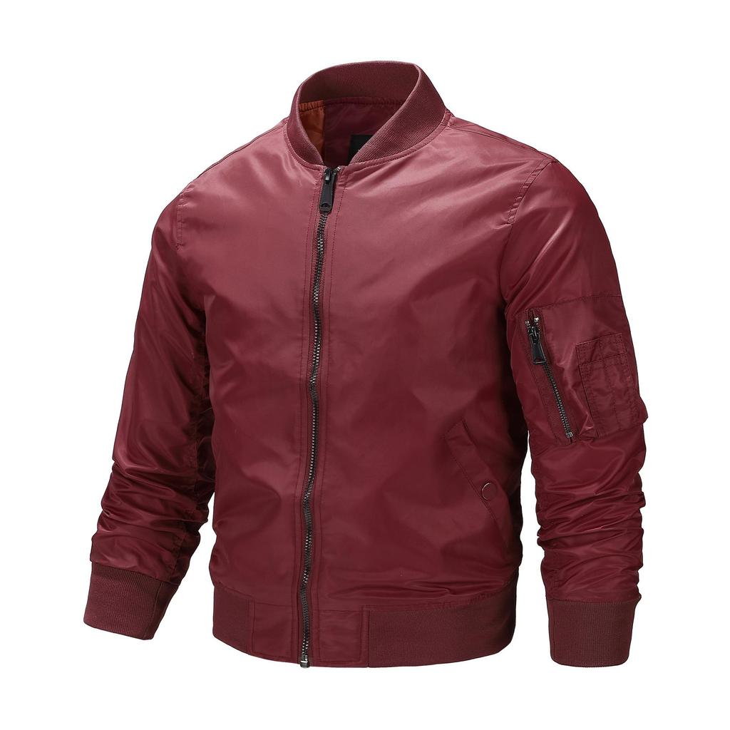 Spring and Autumn New Air Force Pilot Jacket Men's Baseball Jacket Large Size Tooling Jacket