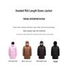 Jinyujie Women's Mid-Length Loose Fit Duck Down Jacket