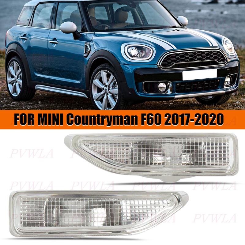 For Mini Countryman F60 2017 2018 Front Fenders Turn Signal Lamp Side Light Indicator 63137406369 63137406370
