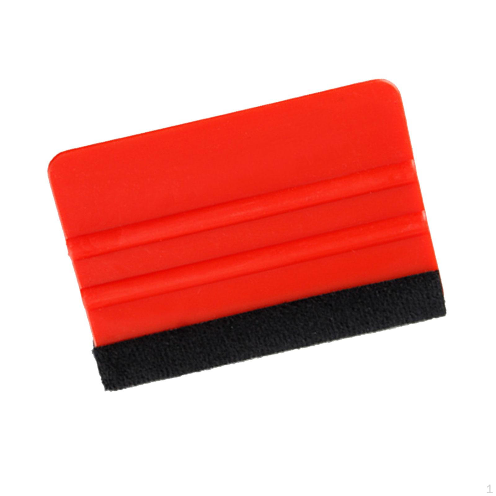 

5 Vinyl Spatulas, Craft Tool, Car Wrap, Window Tint, Wallpaper. Red 10x7cm