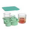 Ice Cube Tray for Stanley Cup Silicone Ice Cube Molds 20oz 30oz 40oz Tumbler Cup Ice Cube Trays with Lid Fit for Drinks,Coffee