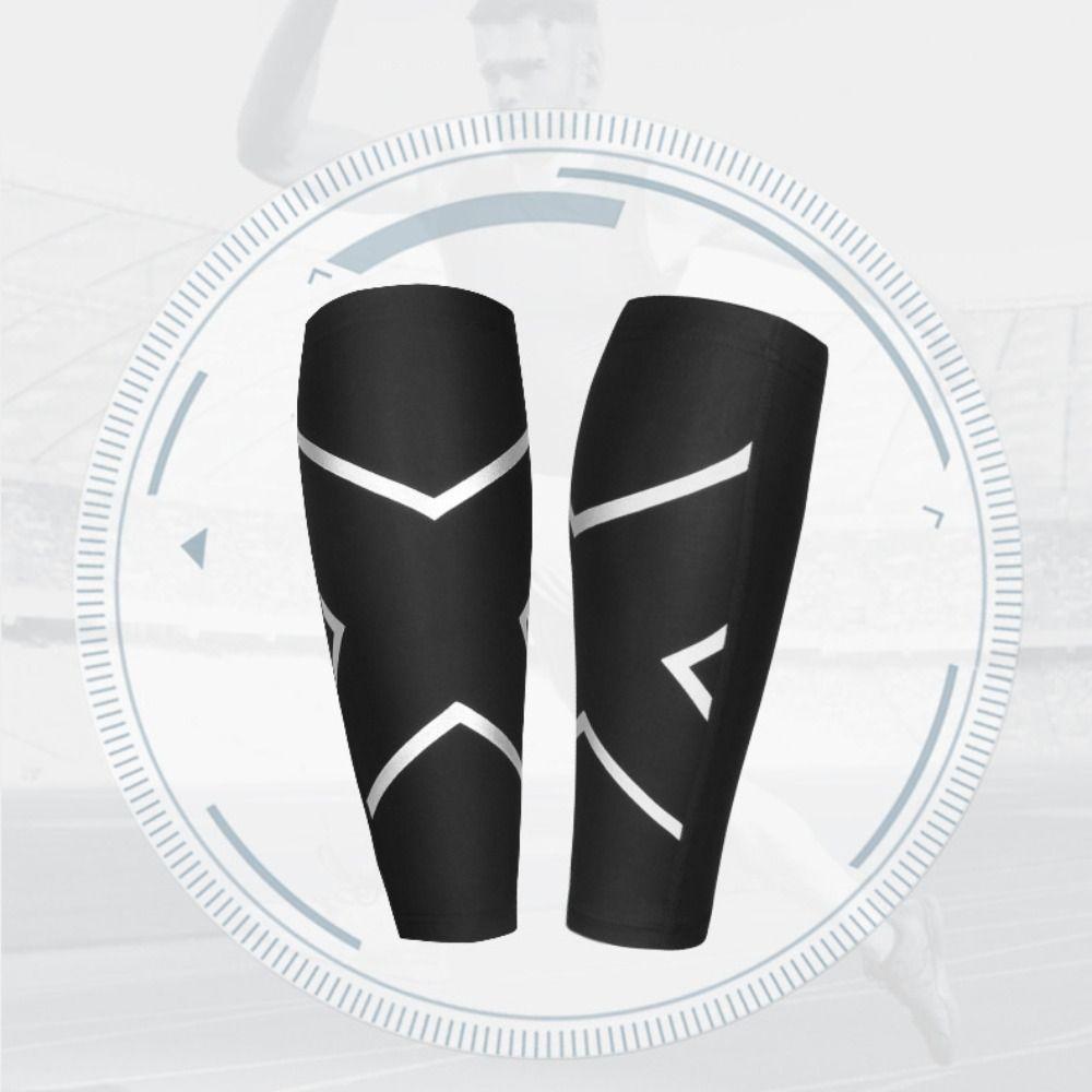 Non-slip Sport Compression Calf Sleeve Polyester Calf Brace Leg Compression Sleeve  Sports Safety