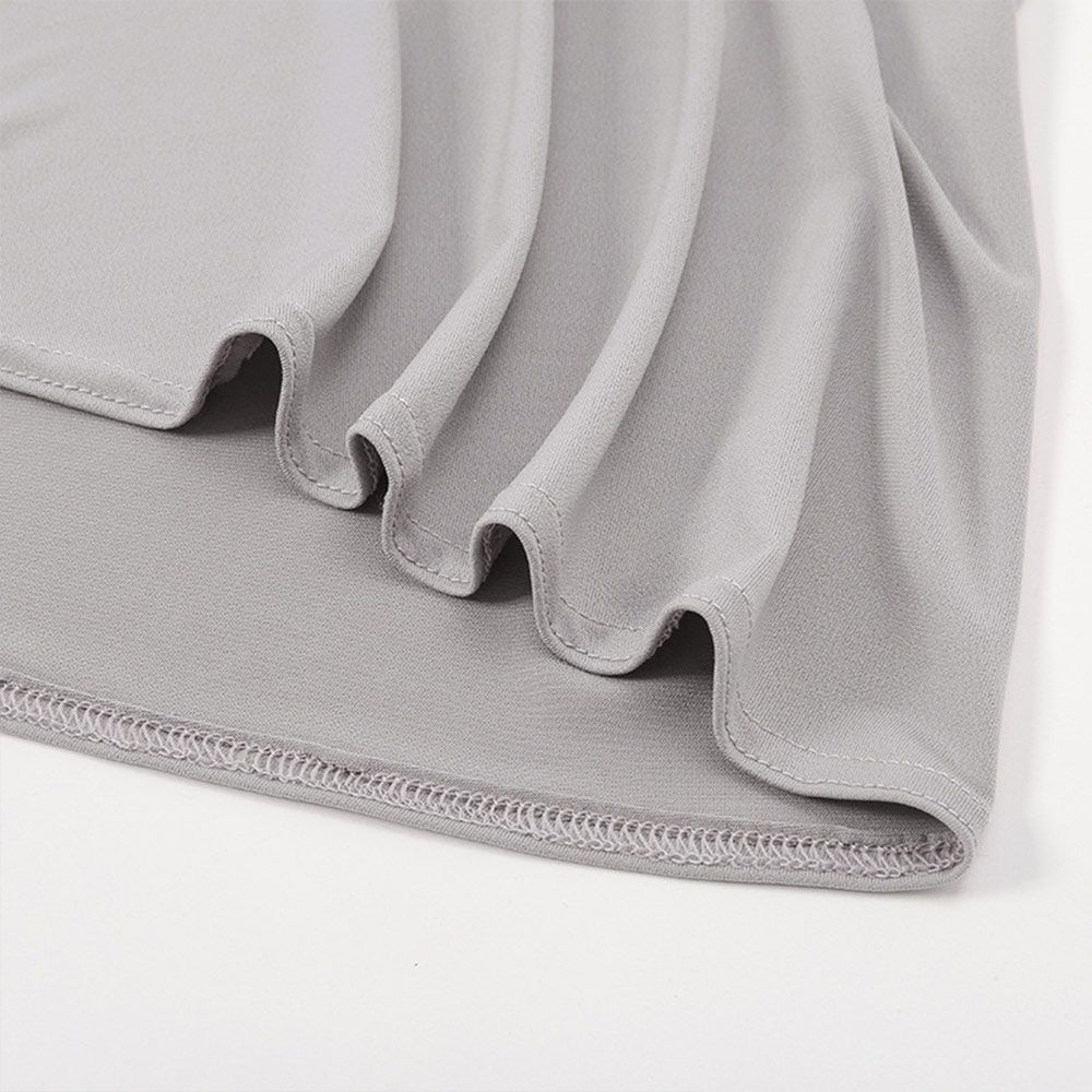 Stretch Fabric Hijab Cap Pull-On Slip-On Headscarf New Neck Cover Outdoor