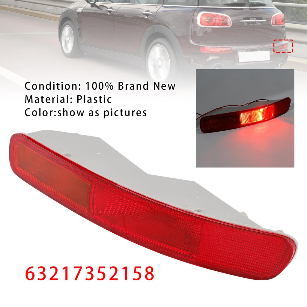 Right LED Rear Bumper Light 63217352158 For MINI Clubman F54 2016-2024