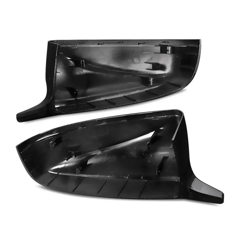 Car Rearview Side Mirror Cover For BMW X5 E70 X6 E71 2007-2013 Wing Rear View Mirror Cap Exterior Door Housing Shell Trim Carbon