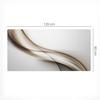 Desk Mat For Graphic Designers And Designers Abstract Waves 120X60 Cm