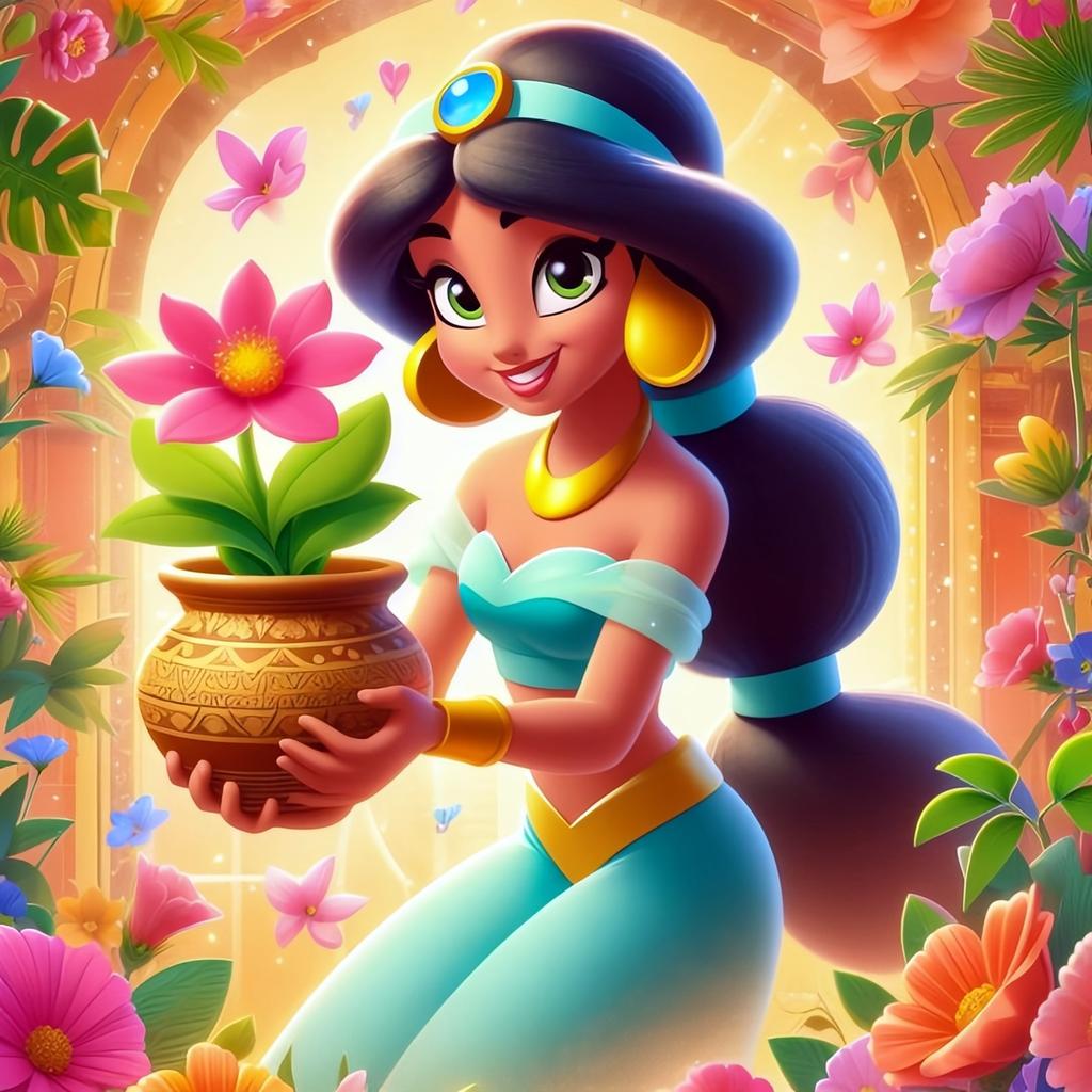 Diamond Embroidery Rapunzel Cinderella Cross Stitch Mosaic Princess Picture of Rhinestones Painting Handmade Gift