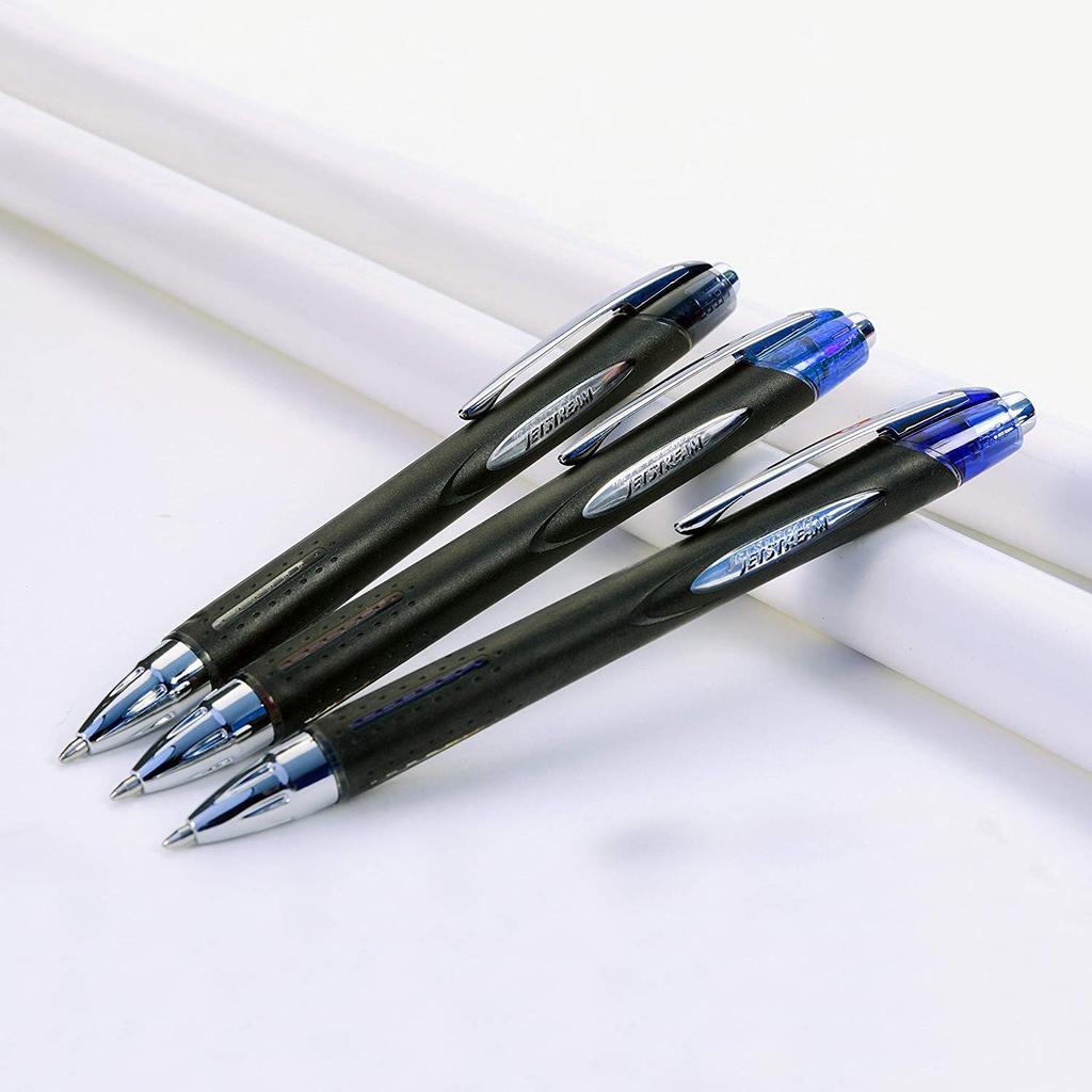 Uni-ball Jetstream SXN210 1.0mm Roller Ball Pen Blue Body Blue Ink Pack of 3 for Office Home & School Use