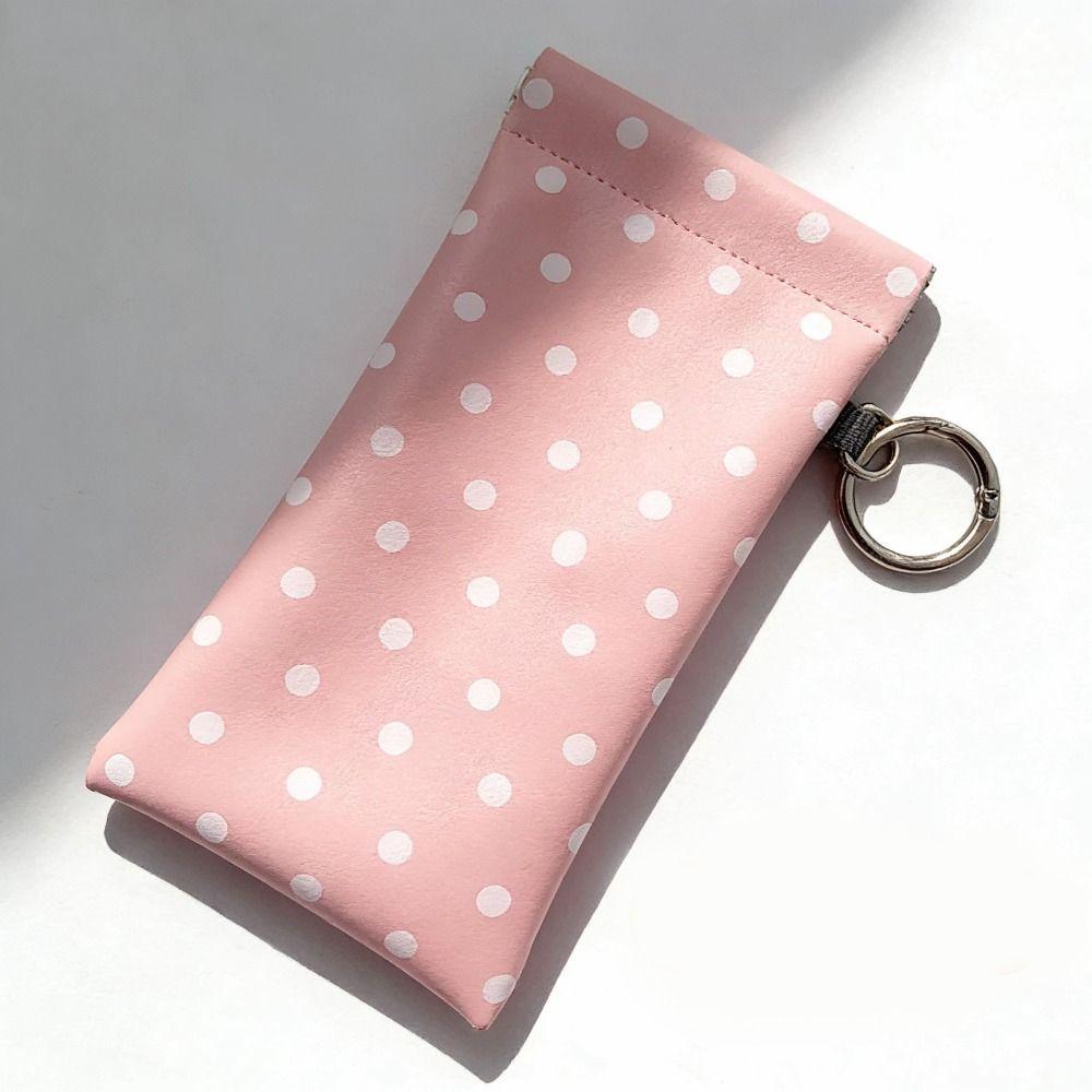 Shrapnel Snap Shut Polka Dot Glasses Case Portable Sunglasses Eyeglass Bag  Eyewear Protector Case