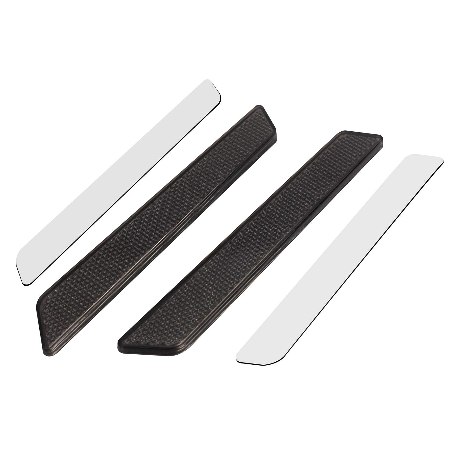 

NTHREEAUTO Черные светоотражающие вставки для кофров и крышки защелок для Harley Road Road и Street Glide 2014-2020 Touring, FLT, FLHT, King, Glide, чёрный