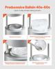 Ice Ball Press Ice Ball Maker 2.1"/53mm Ice Press Kit for Whiskey Silver
