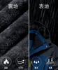 TACVASEN Casual Mountain Climbing Waterproof Mountain Plus Cowboy Includes Size M Wear, Fleece-Lined, Windproof, Parka, Sizes, Blue, Hat,