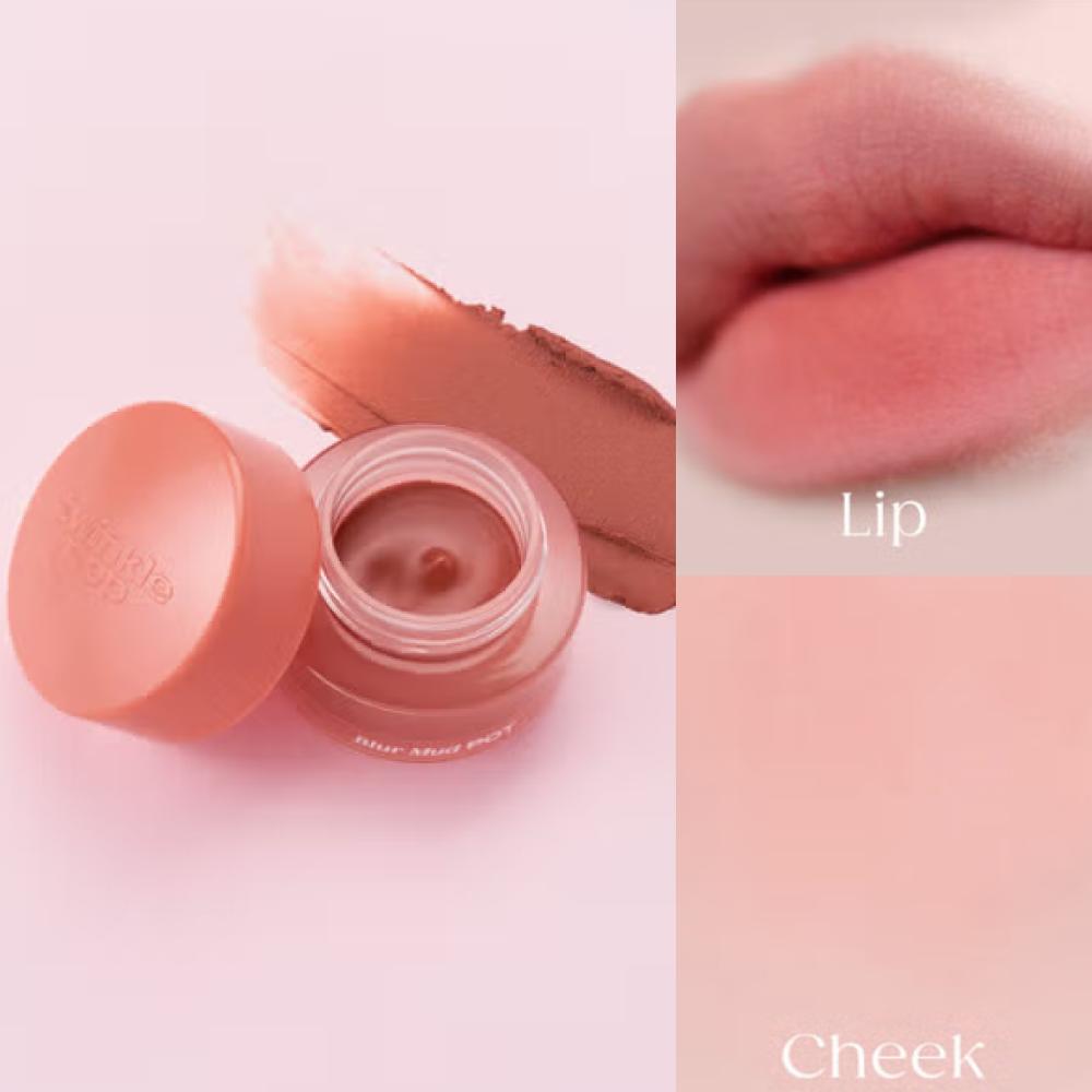 [Twinkle Pop by CLIO] Blur Mud Pot (Lippen&Wangen) 4 Farben