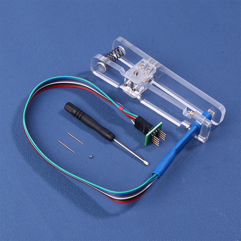 1set Download Cable No Disassembly Chip Ultra Long Spring Clip Burning Needle Burning Writing Cable