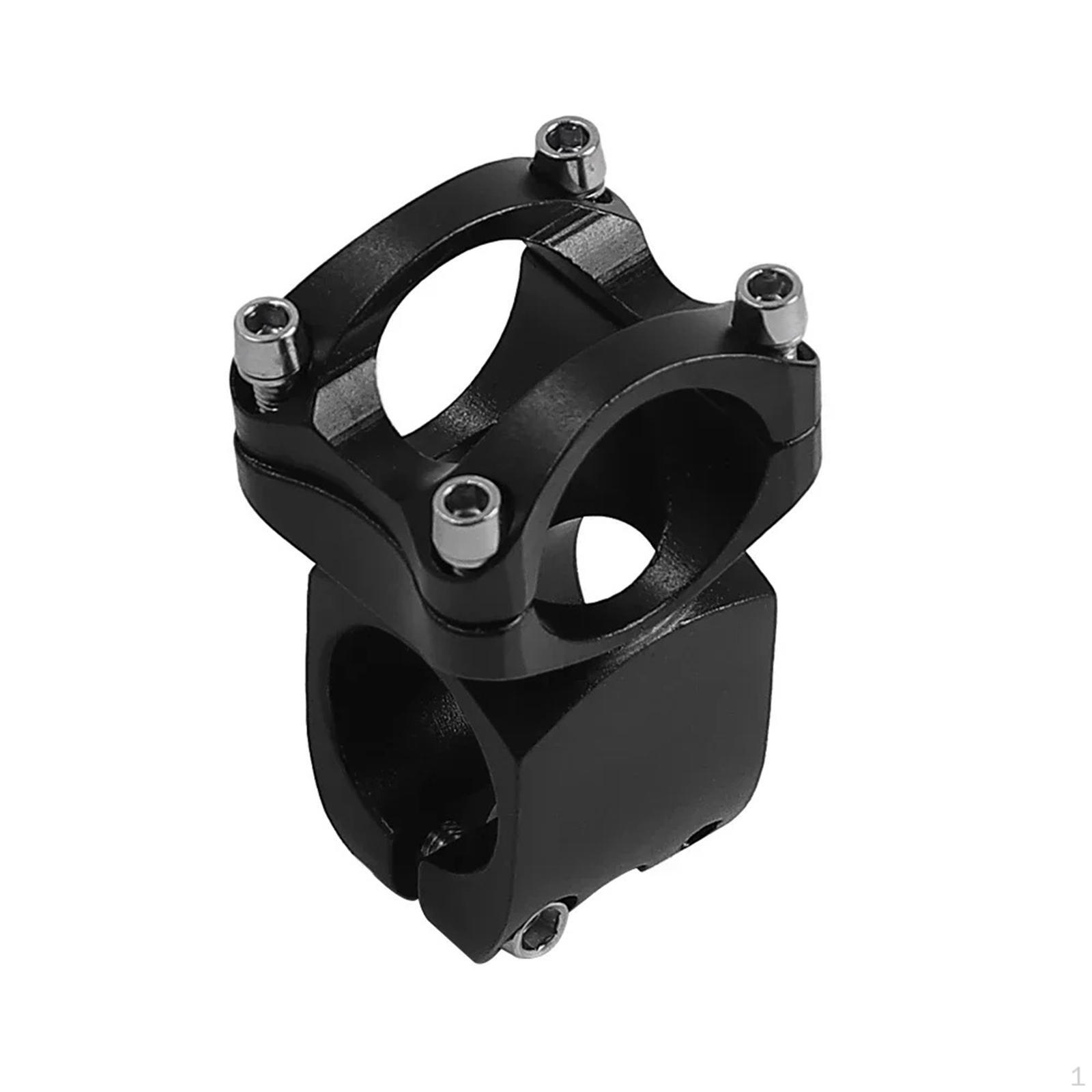 

Short Handlebar Stem Aluminum Alloy Replace Stable Performance T Bar Block Cycling Accessory for Ox