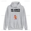 Milk Cookie Matching Rude Hoodie Funny Couples Matching Christmas Hoodies Unisex Women Adult Casual Festival Costumes Xmas Gift