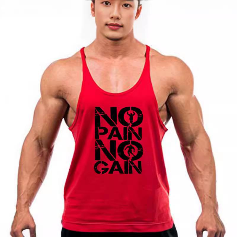 Ärmlös Träningsväst för Fitness och Bodybuilding