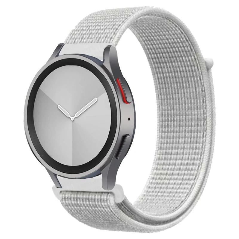 Nylonový smyčkový pásek pro Samsung Galaxy Watch 6/5/pro/4/Classic/active 2 43-47-44mm 20mm/22mm sportovní náramek huawei gt 4/2/e/3 pásek