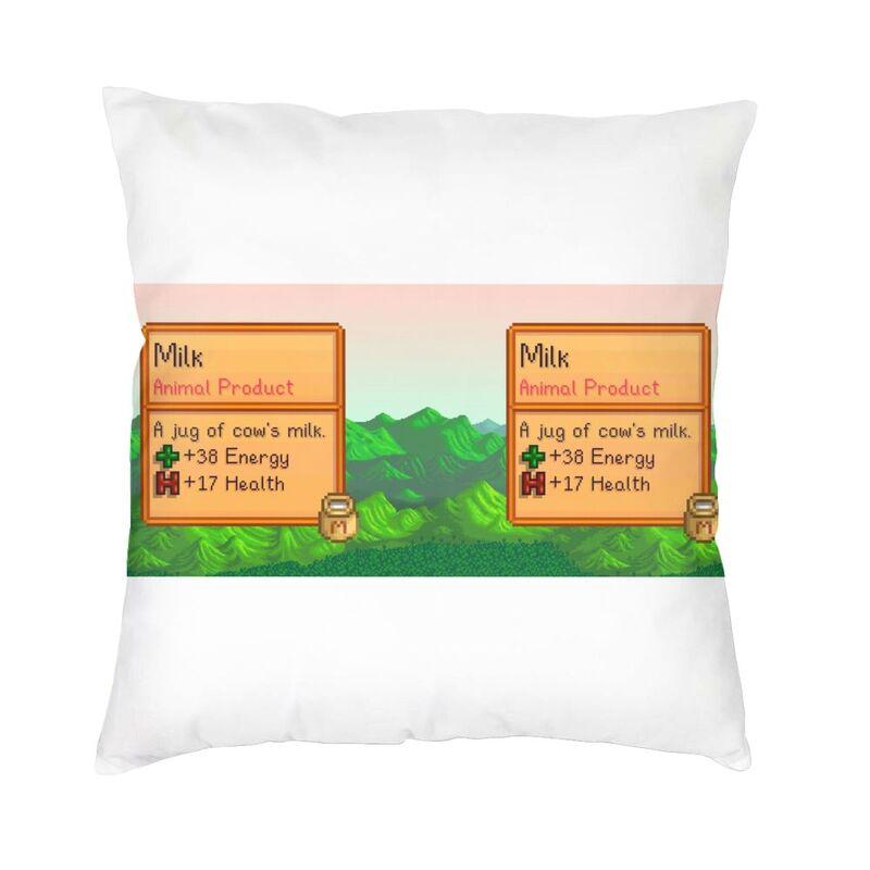 

Stardew Valley Video Gamer Milk Cushion Cover Sofa Home Decor Square Throw Pillow Cover 45x45cm 30x30cm 12x12in