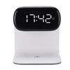 Digital Alarm Clock with Wireless Fast Charging Station 15W Touch Smart Lamp 3 Colors Nightlight for Living Room Bedside